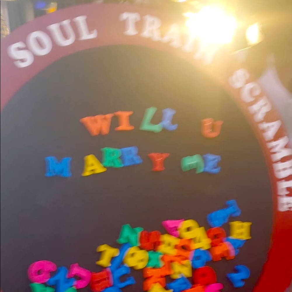 Hand Made Soul Train Board
